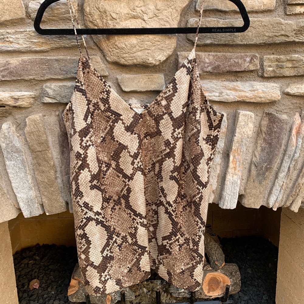 H&M Snake Print Camisole